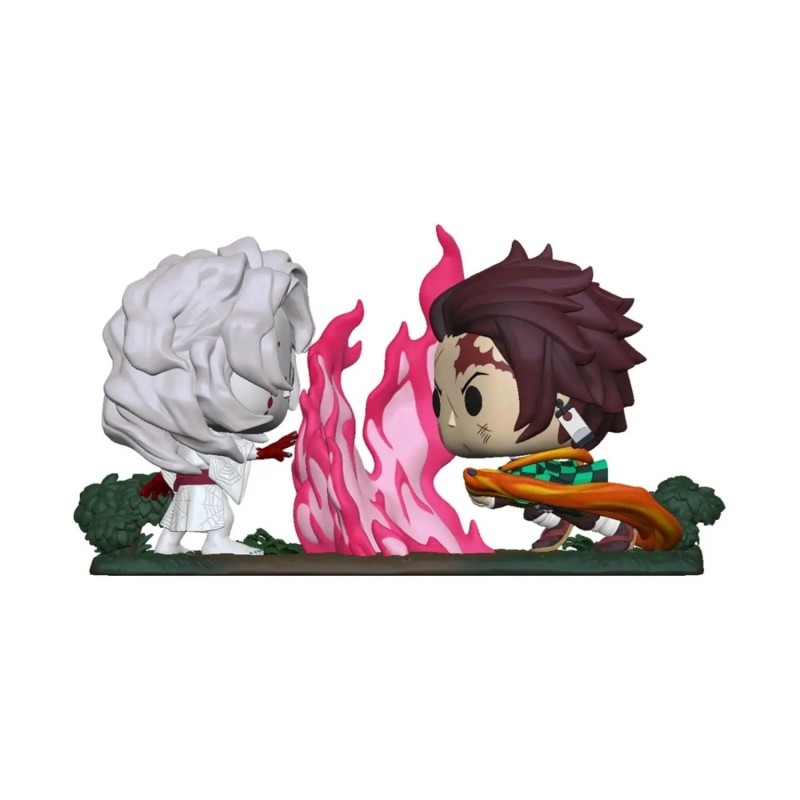 FUNKO ACTION FIGURES FUNKO POP MOMENT DEMON SLAYER: TANJIRO VS RUI FUNKO ACTION FIGURES FUNKO POP MOMENT DEMON SLAYER: TANJIRO VS RUI
